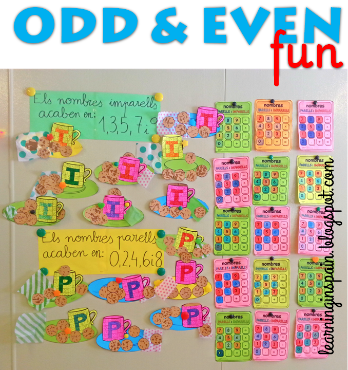 odd even clipart fun number bulletin clip spanish foldables learning library